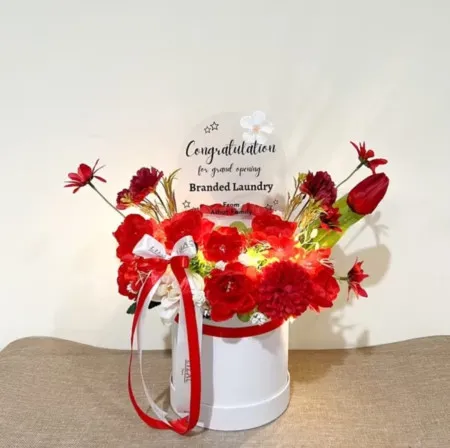 Bloom Box Akrilik Ucapan Grand Opening Subulussalam